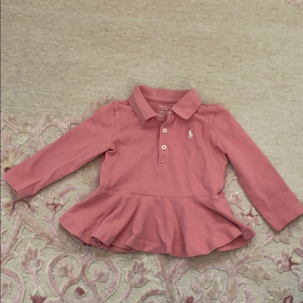 Pink Ralph Lauren top